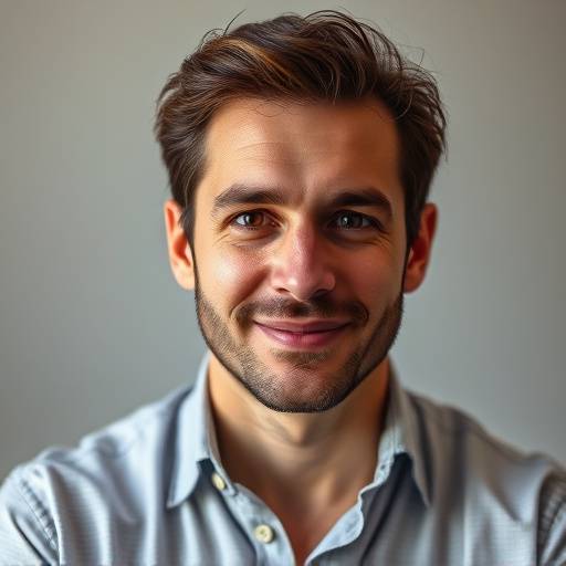 Portrait d'Antoine Dubois, co-fondateur et producteur de Studio Lumi√®re et Son